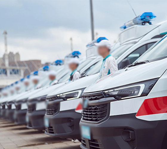 容县服务车队展示